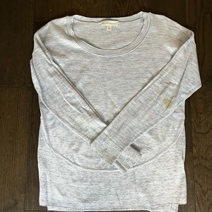 White + Warren blue sweater, size xsmall